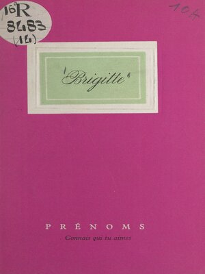 cover image of Brigitte